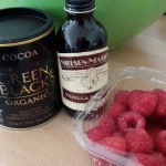 Vanilla, cocoa, raspberries